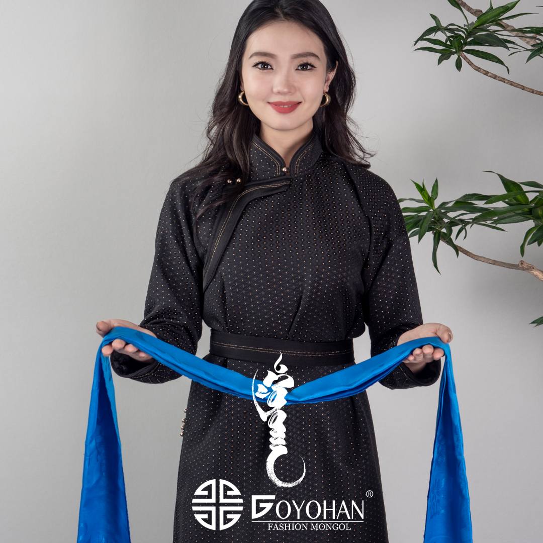 【高艺汗】民族风情侣日常前襟点点袍子 0919