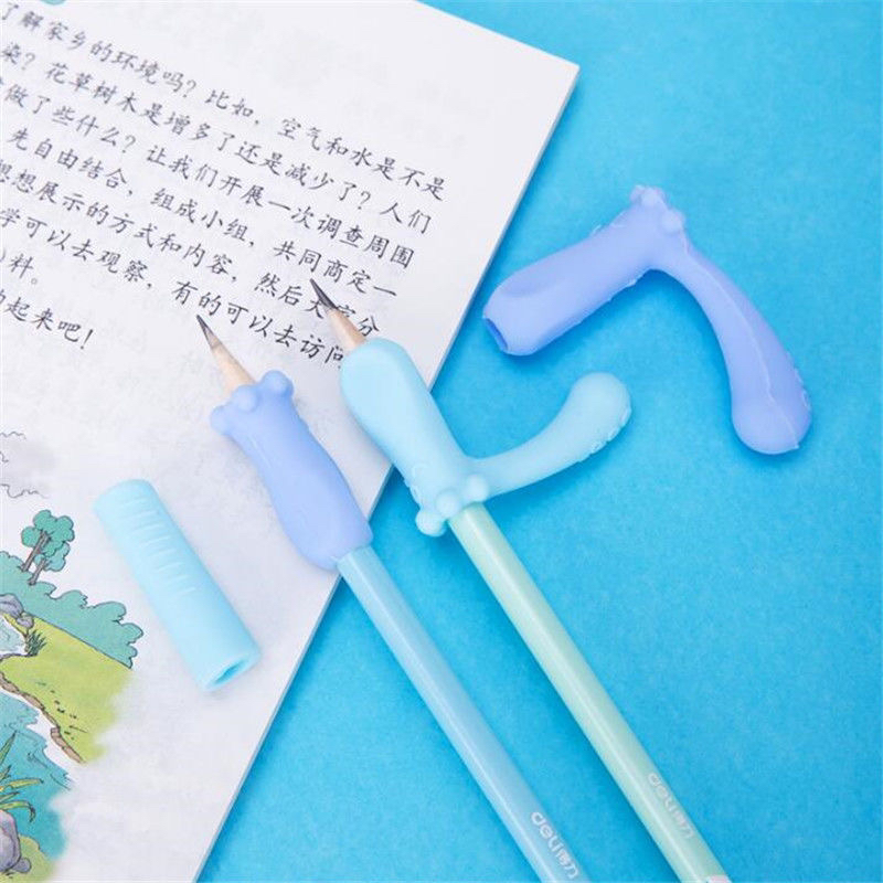 得力69354铅笔握笔护套到手2卡