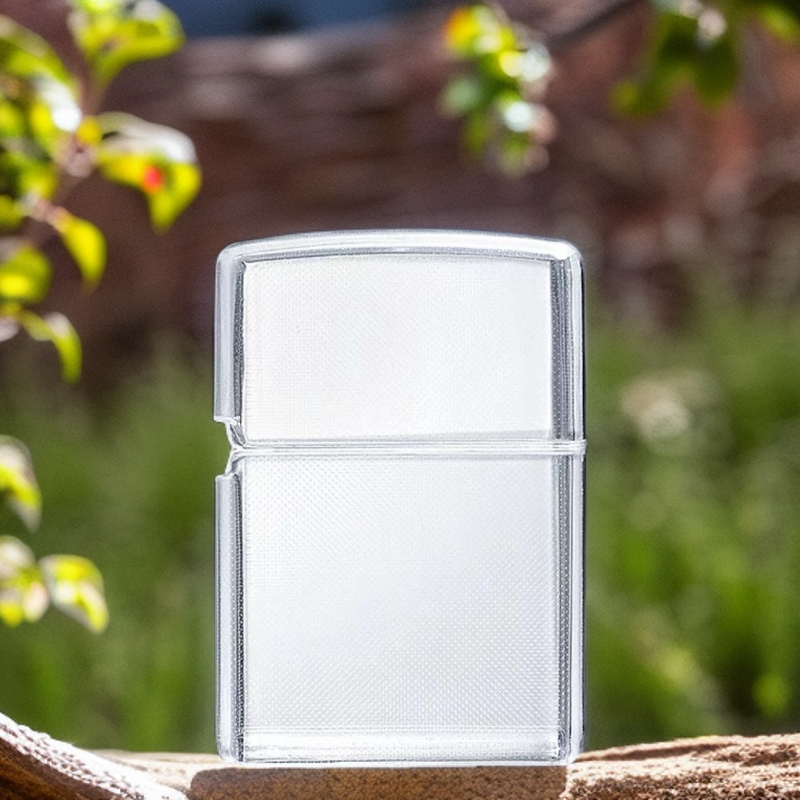 ZIPPO配件防摔轻薄透明保护壳适合机型盔甲常规打火机