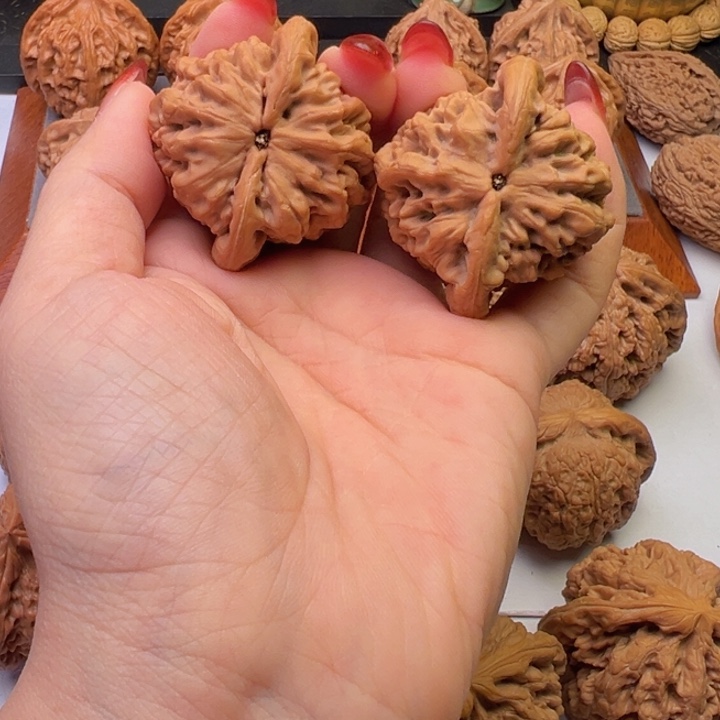 文玩核桃把件金公子44