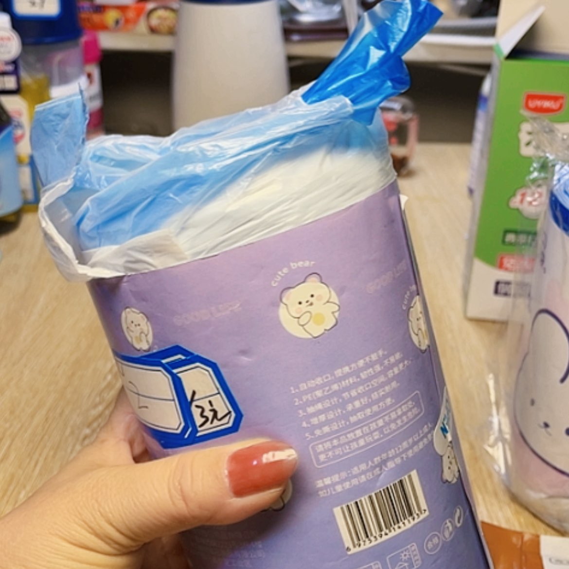 【闪购商品】骨瓷瓷片加大的抽什垃圾袋