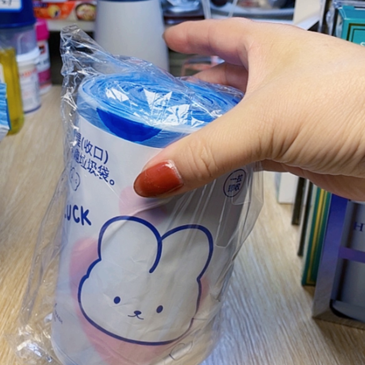 【闪购商品】骨瓷瓷片超神垃圾袋，抽绳100