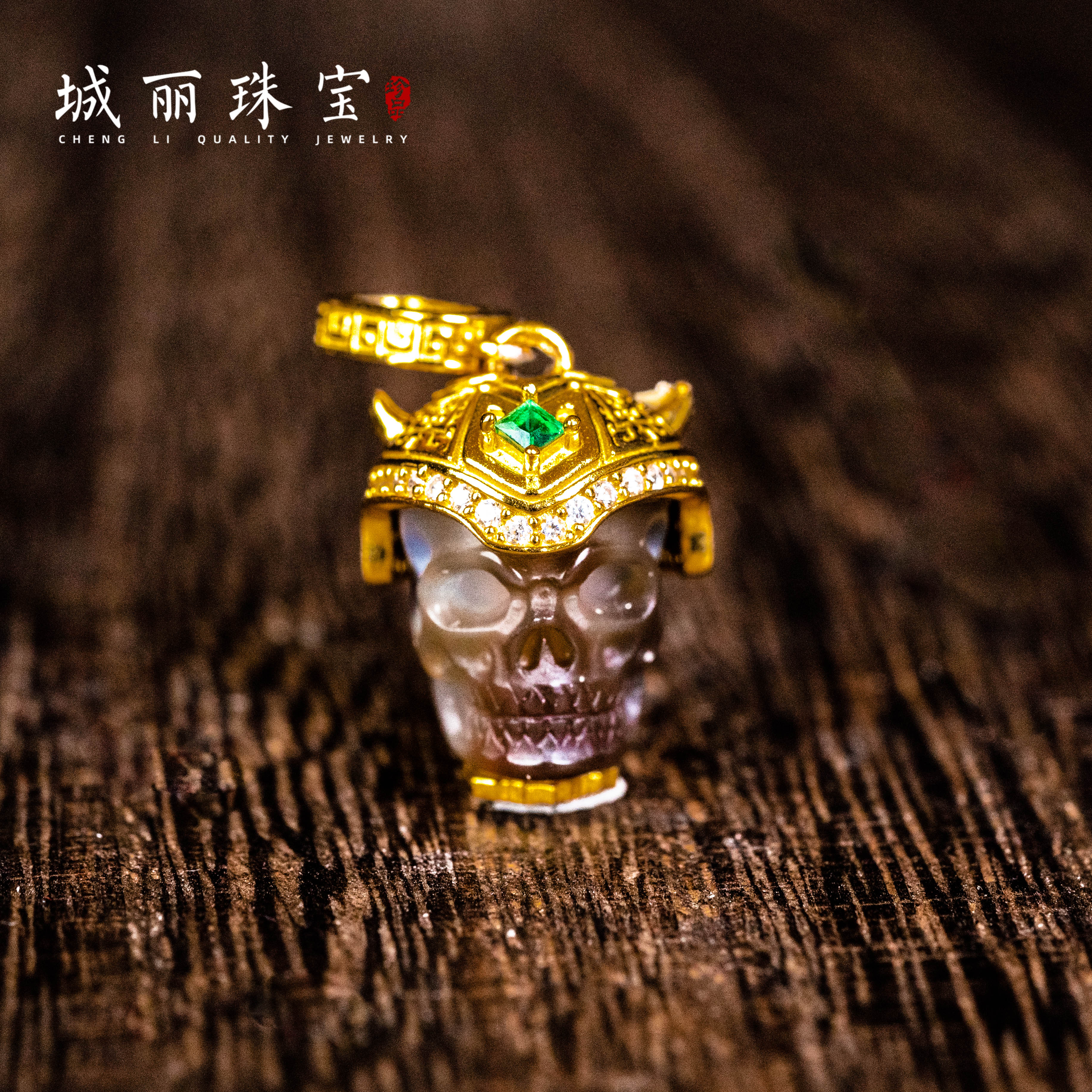 吊坠925银 【城丽】战神阿呆吊坠/个FL-2234