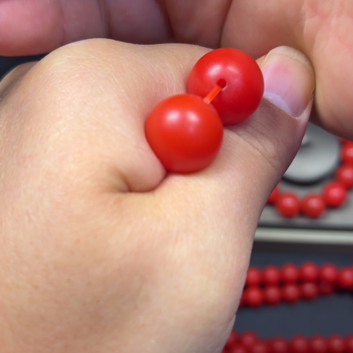 【闪购商品】玛瑙/玉髓手链未镶嵌宝山老料卡16哑光