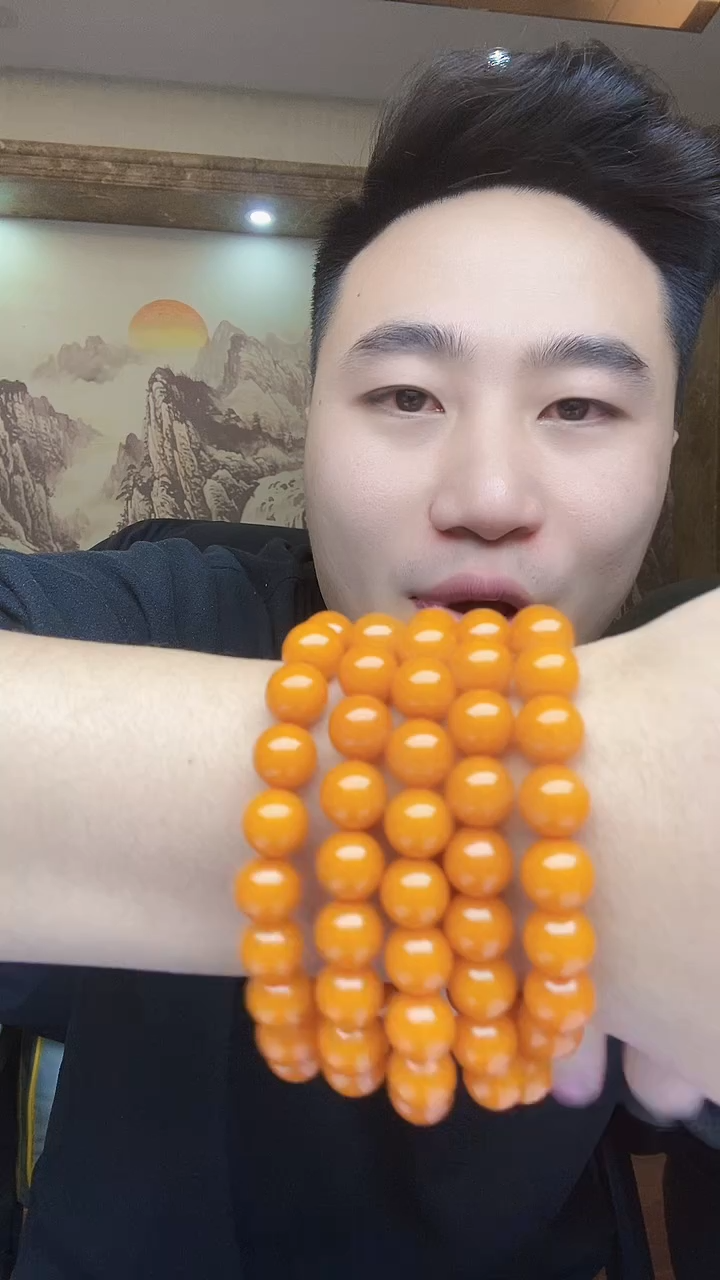 【闪购商品】琥珀手链未镶嵌Q115