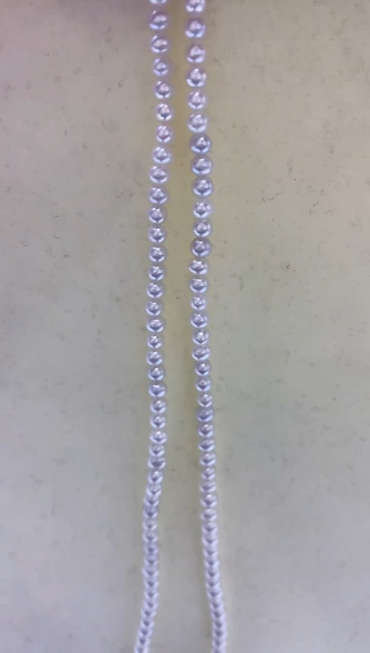 【闪购商品】淡水珍珠HD18K金镶嵌珍珠串链@@c478