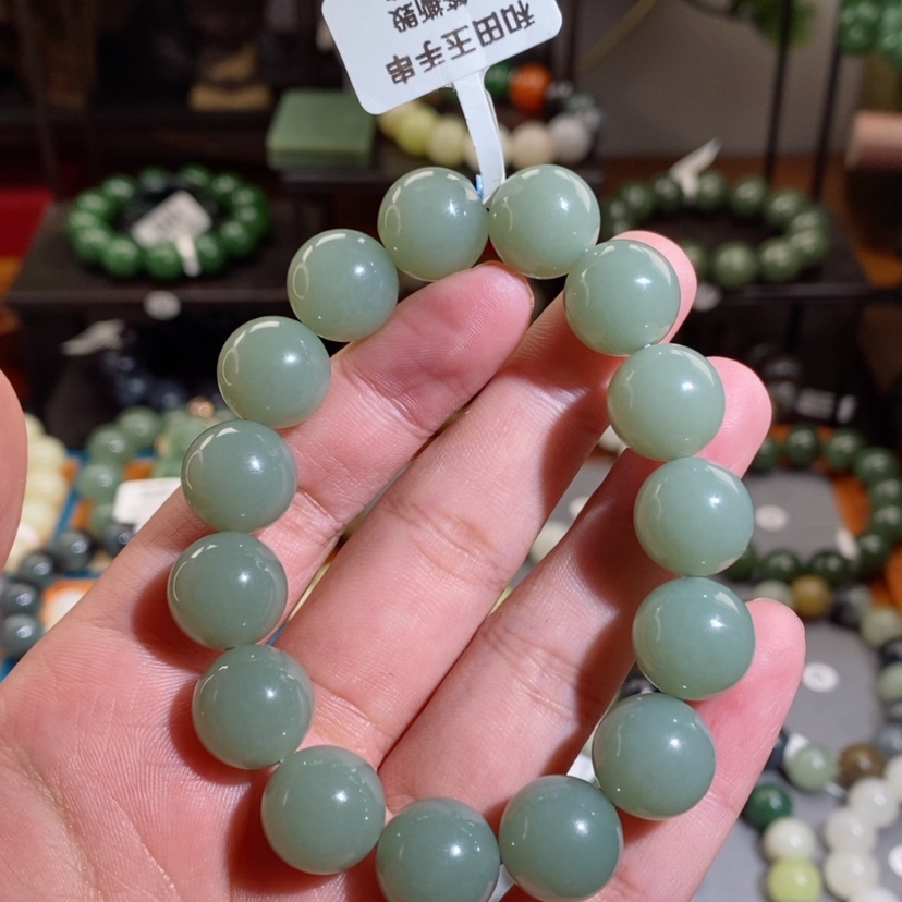 【闪购商品】和田玉手链未镶嵌松****活T