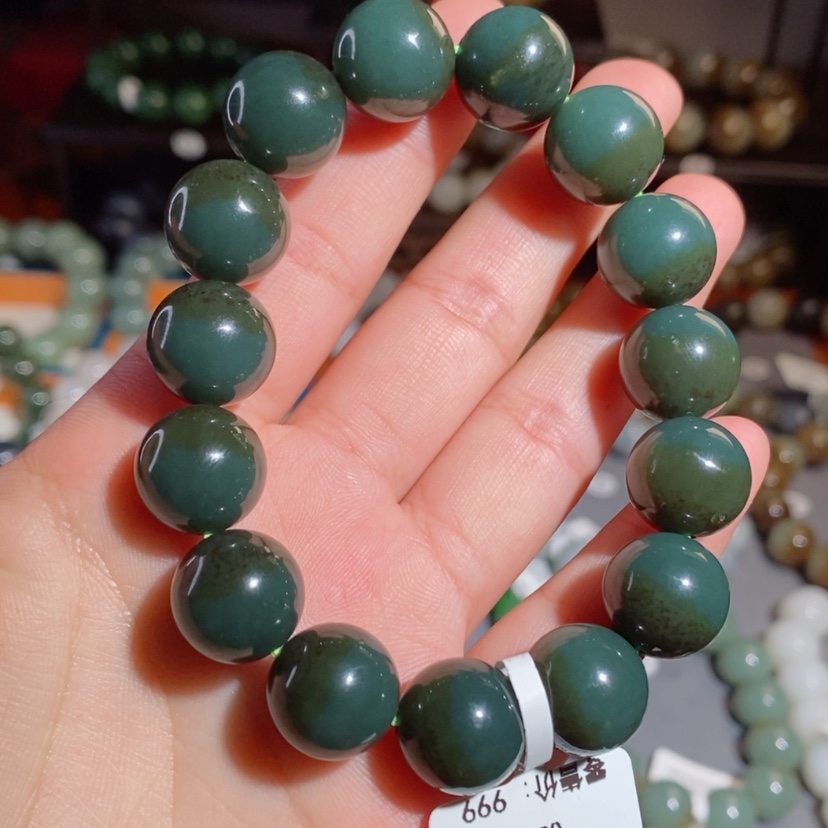 【闪购商品】和田玉手链未镶嵌A****修W