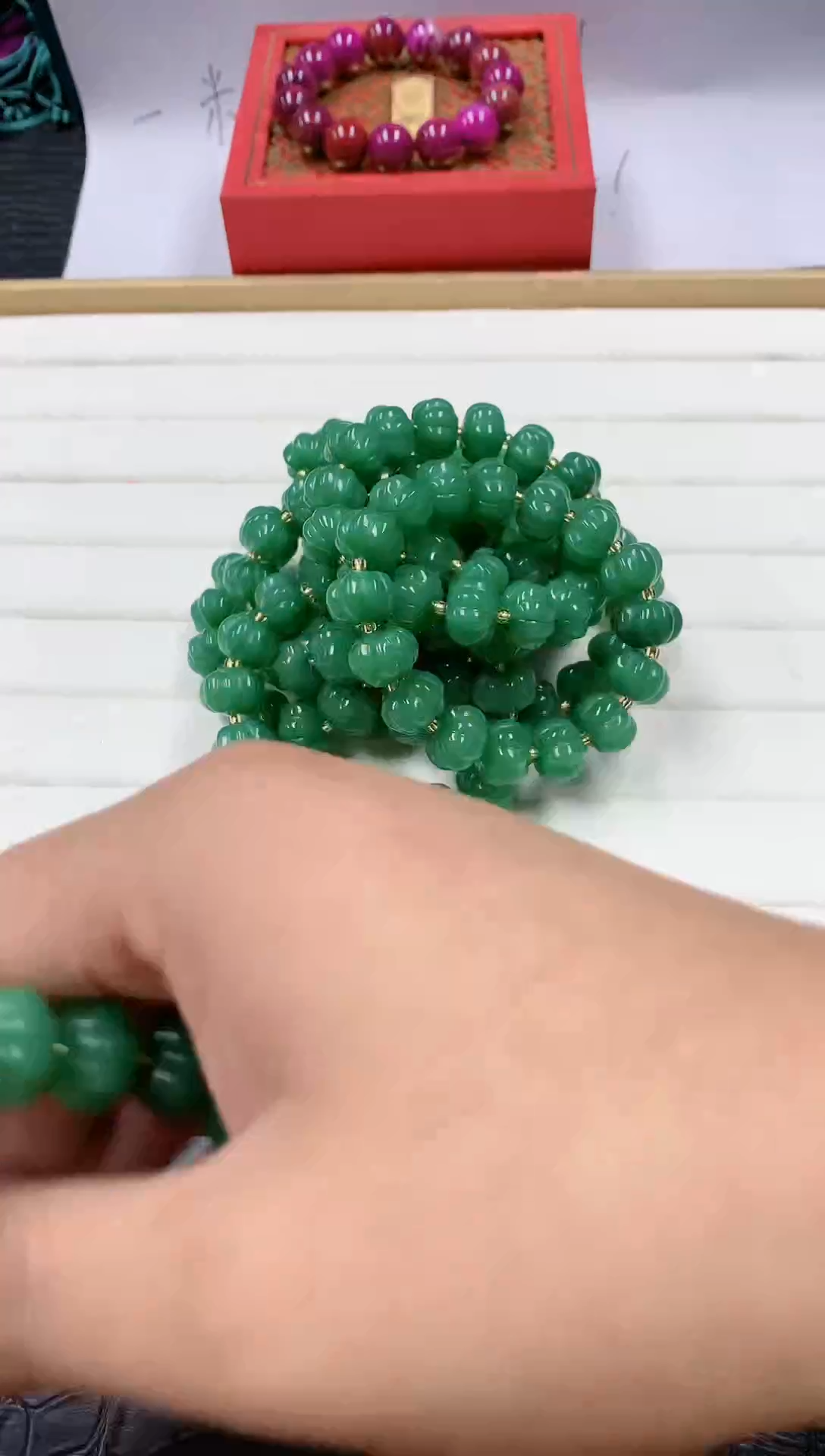 【闪购商品】和田玉（碧玉）手链未镶嵌A19