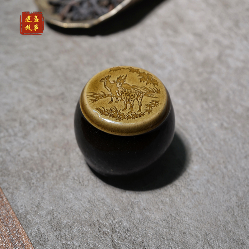 兰亭叙建盏 盖置  趣舍 紫砂壶茶盖托壶承高端盖碗茶宠摆件茶置