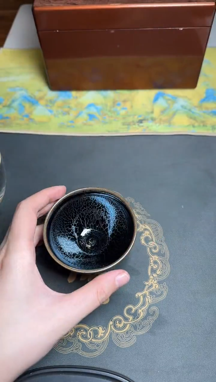 【闪购商品】瓷茶盏黄宝庆74