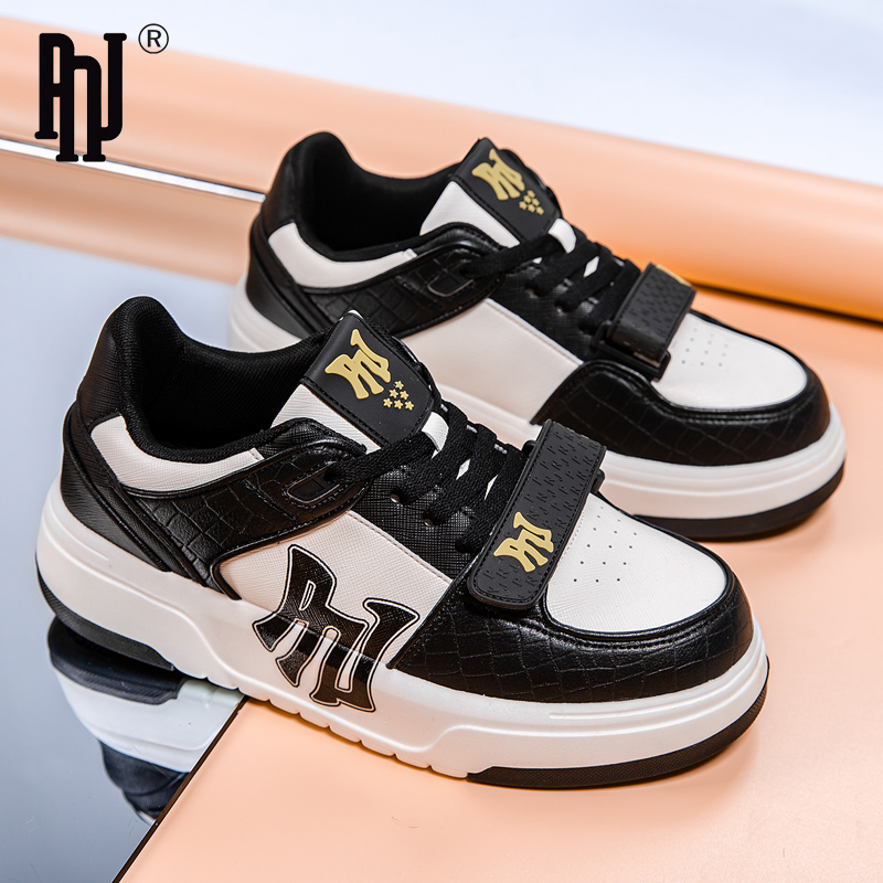 PNJ时尚情侣板鞋百搭运动韩版潮鞋增高鞋