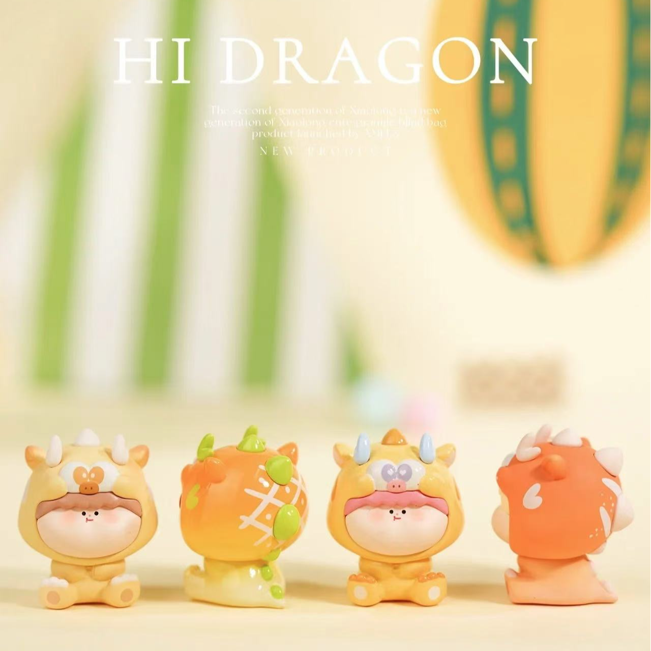 【明盒款式】阿玛莉莉丝龙二代系列可爱创意潮玩萌粒手办摆件