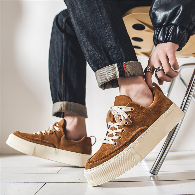 回力瑞男士帆布鞋复古百搭街头潮鞋港风小众休闲ins百搭潮流板鞋