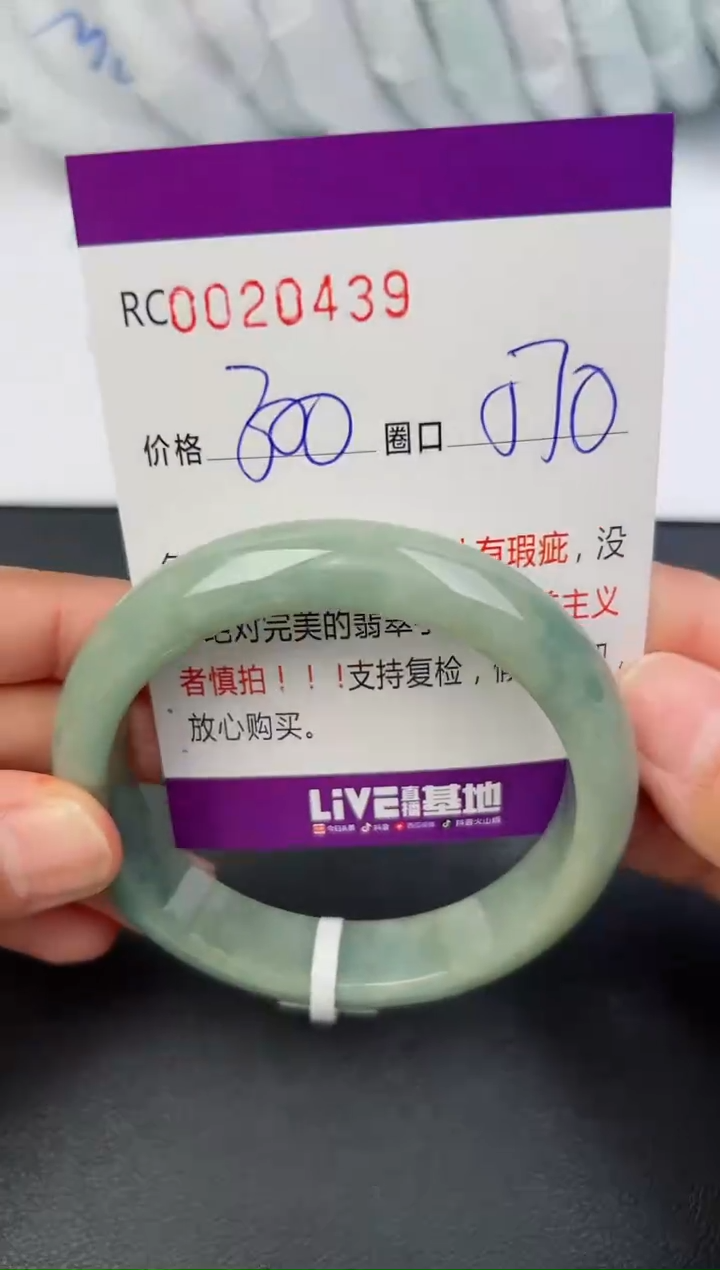 【闪购商品】翡翠翡翠手镯未镶嵌1