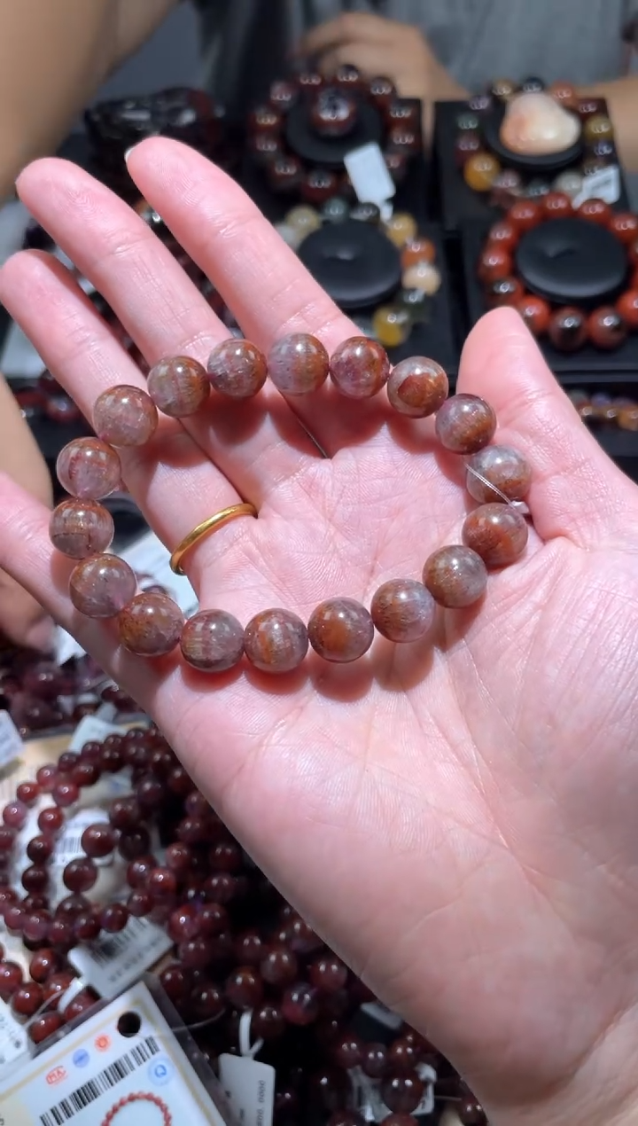 【闪购商品】水晶手链未镶嵌极光单圈手链A11