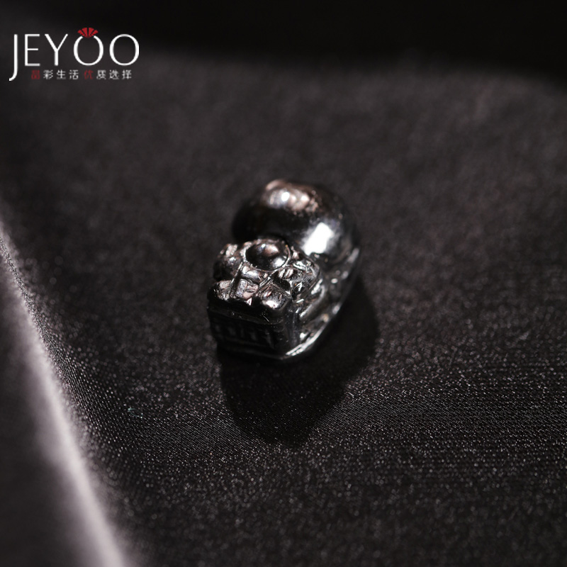 jeyoo/晶优金运石貔貅裸石（多样性发一个）可穿手链编织戒指手机挂