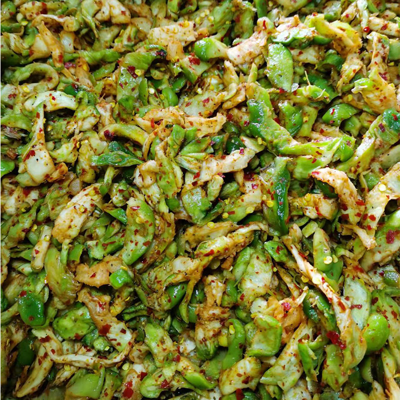 麻辣榨菜丝四川特产新鲜青菜头麻辣大头菜咸菜儿菜干菱角菜下饭菜