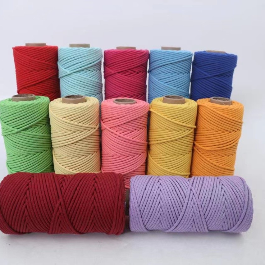 【爱宠粉】4毫米 彩色包芯棉 DIY手工 包芯棉