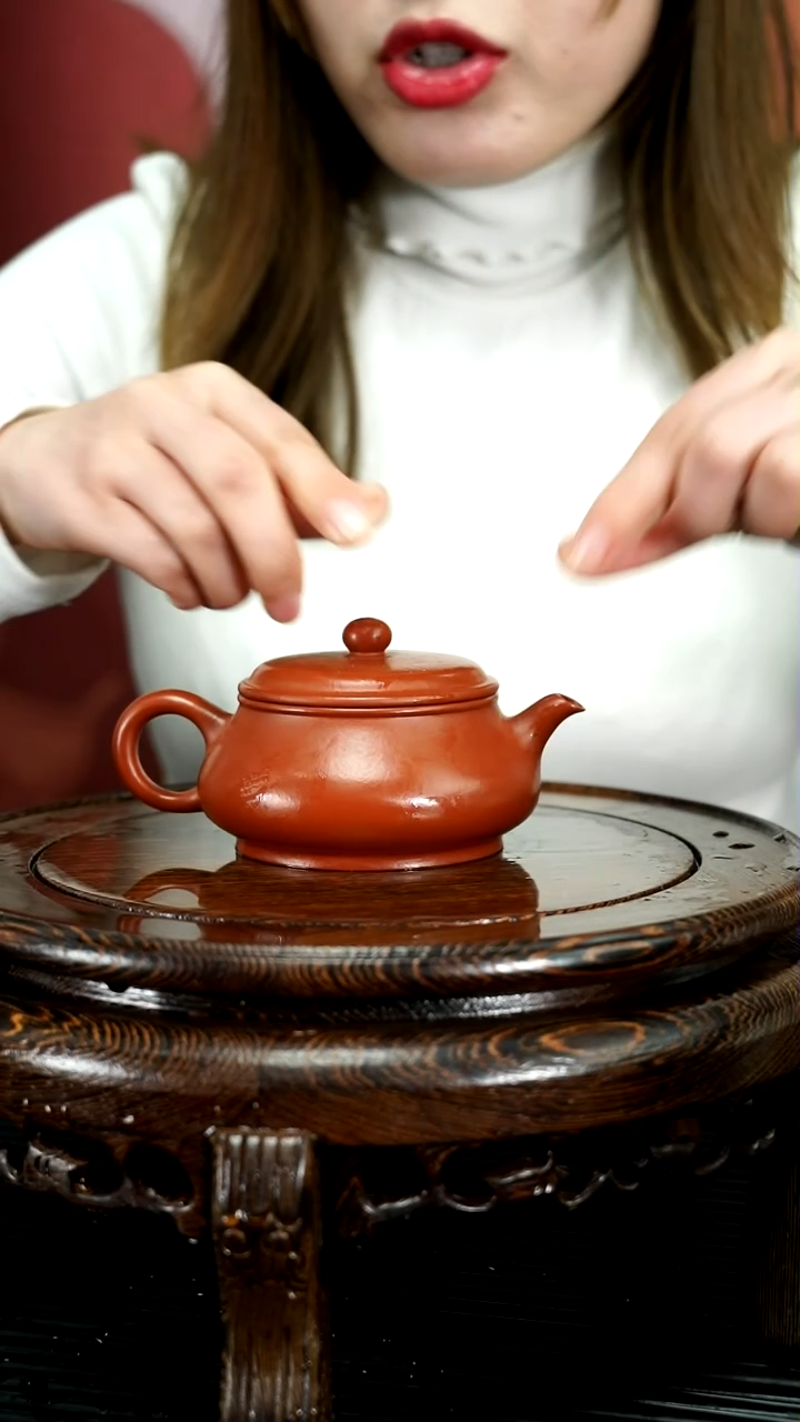 【闪购商品】紫砂茶壶朱泥明炉180cc