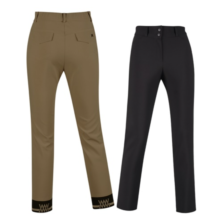 green on高尔夫长裤直筒裤子设计感秋冬款运动高腰显瘦MW4W280W