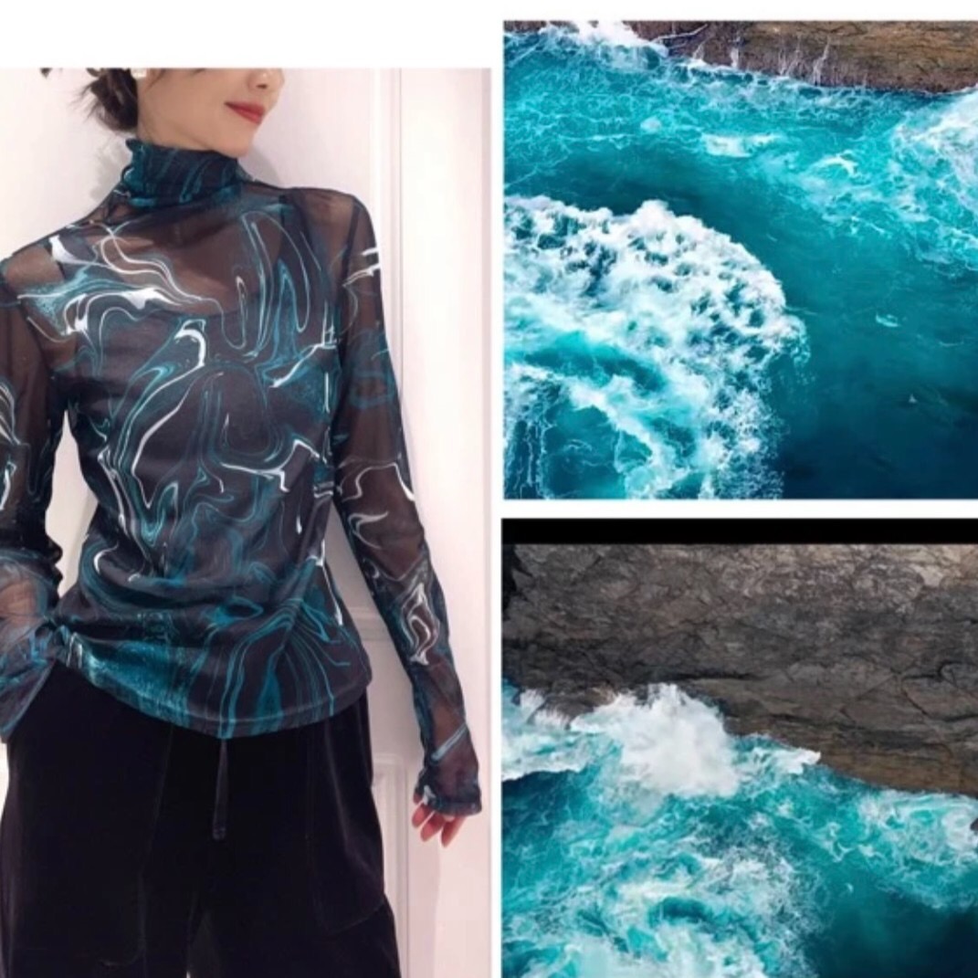 AMASS高领纱衣5300587-2A16952-001套装