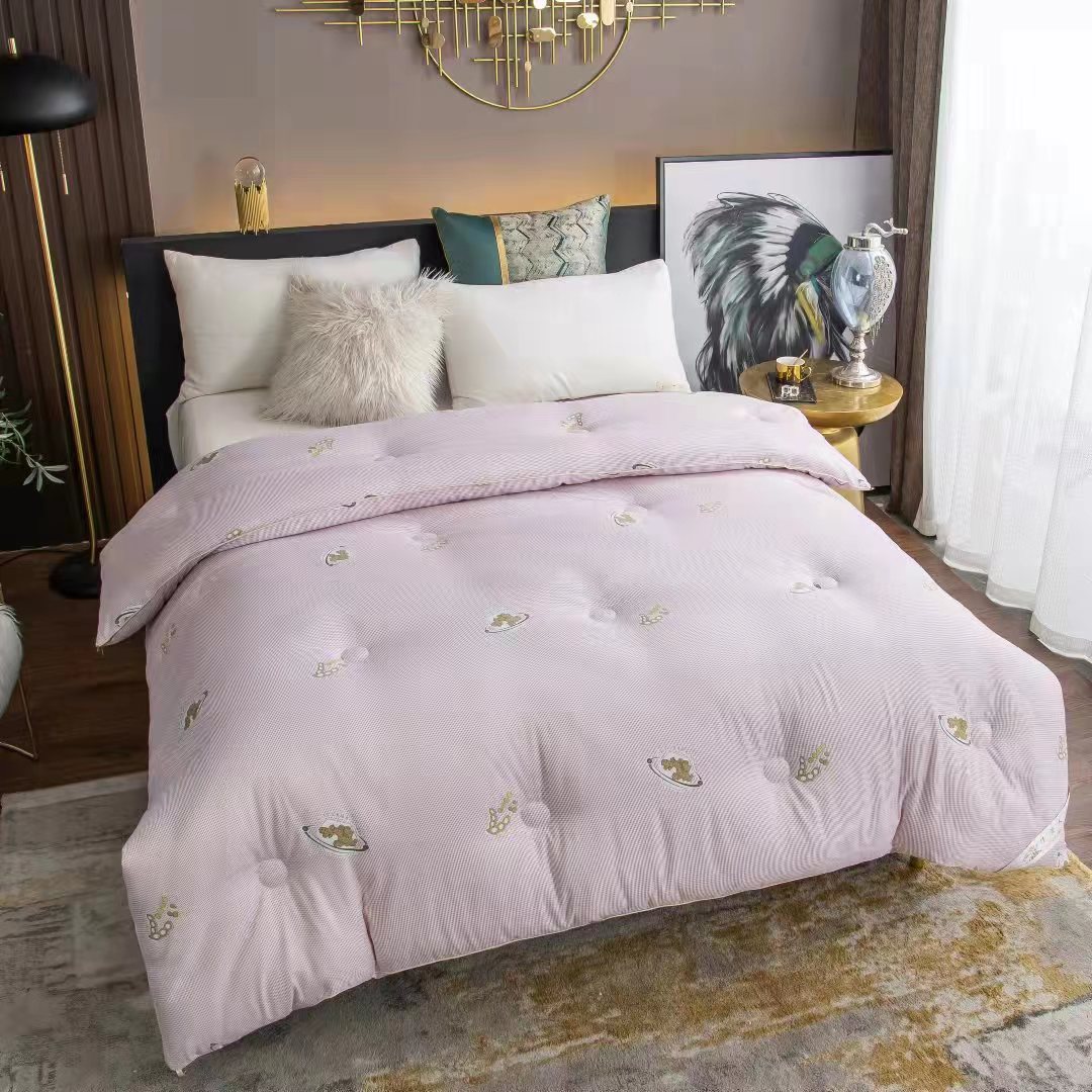 A类生姜大豆被加厚柔软印花单人双人被芯学生宿舍不起球不掉色