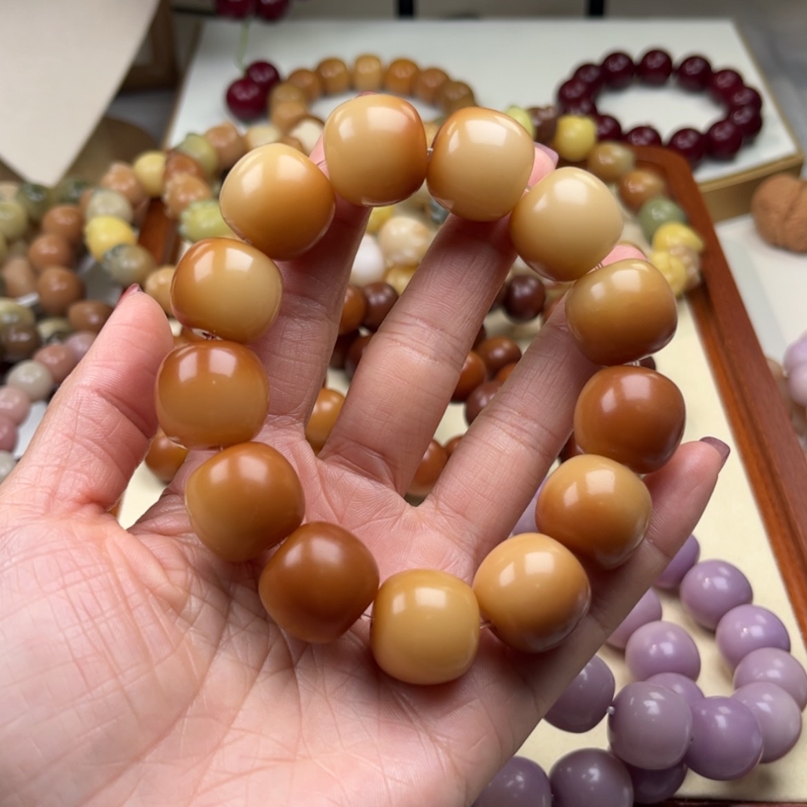 【闪购商品】白玉菩提吊坠·*·PT19mm微瑕