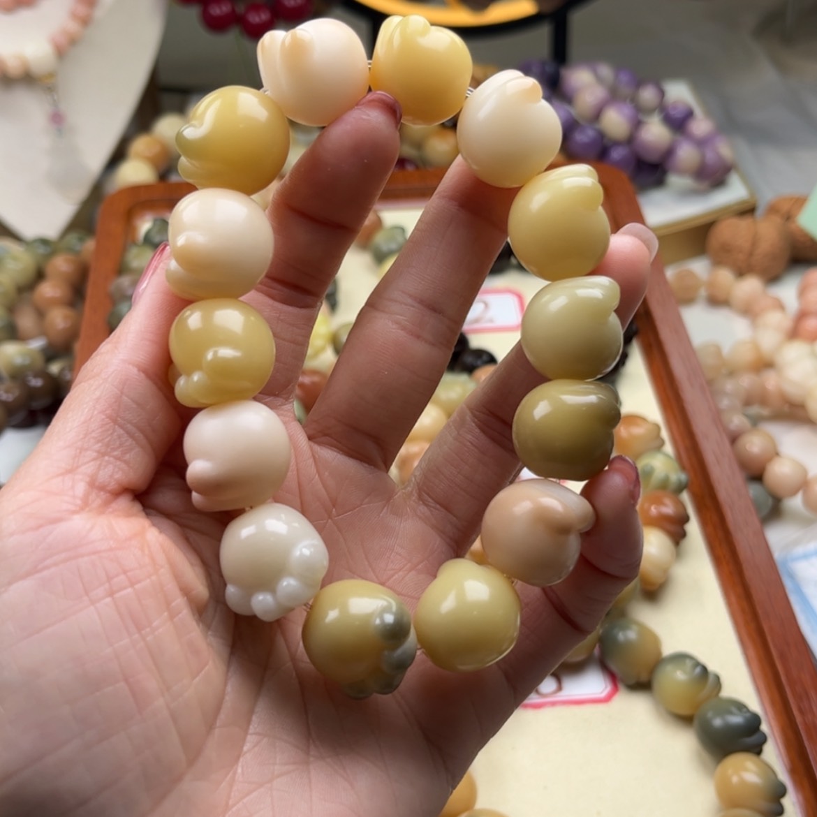 【闪购商品】白玉菩提吊坠铭*PD17mm