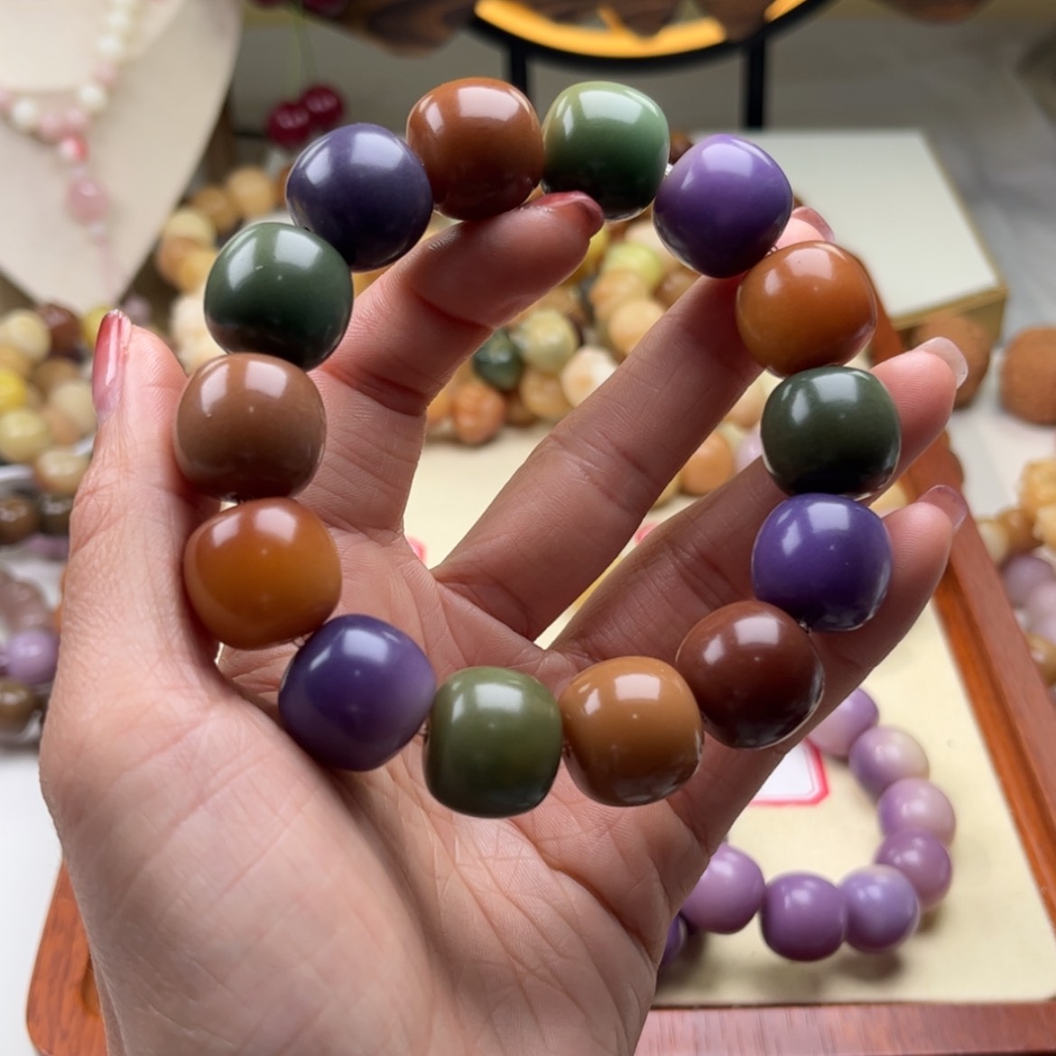 【闪购商品】白玉菩提吊坠PT18mm