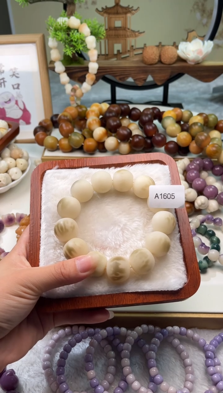 【闪购商品】菩提根/象牙果手串21mm通货极限弧