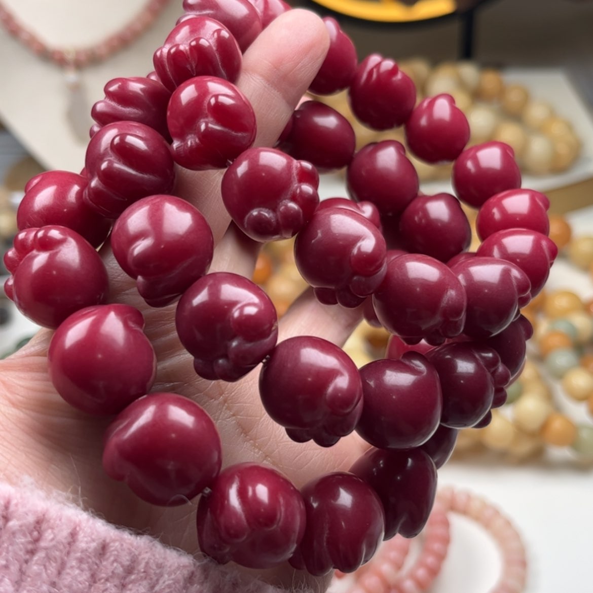 【闪购商品】白玉菩提吊坠16-17mm