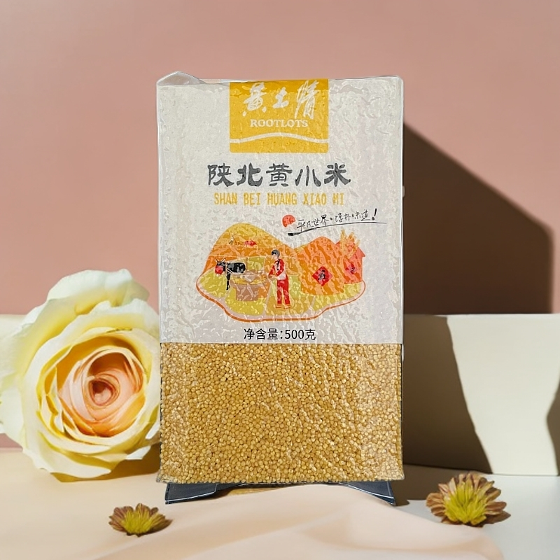 黄土情 陕北黄小米500g*2袋 真空包装 营养早餐，健康品质