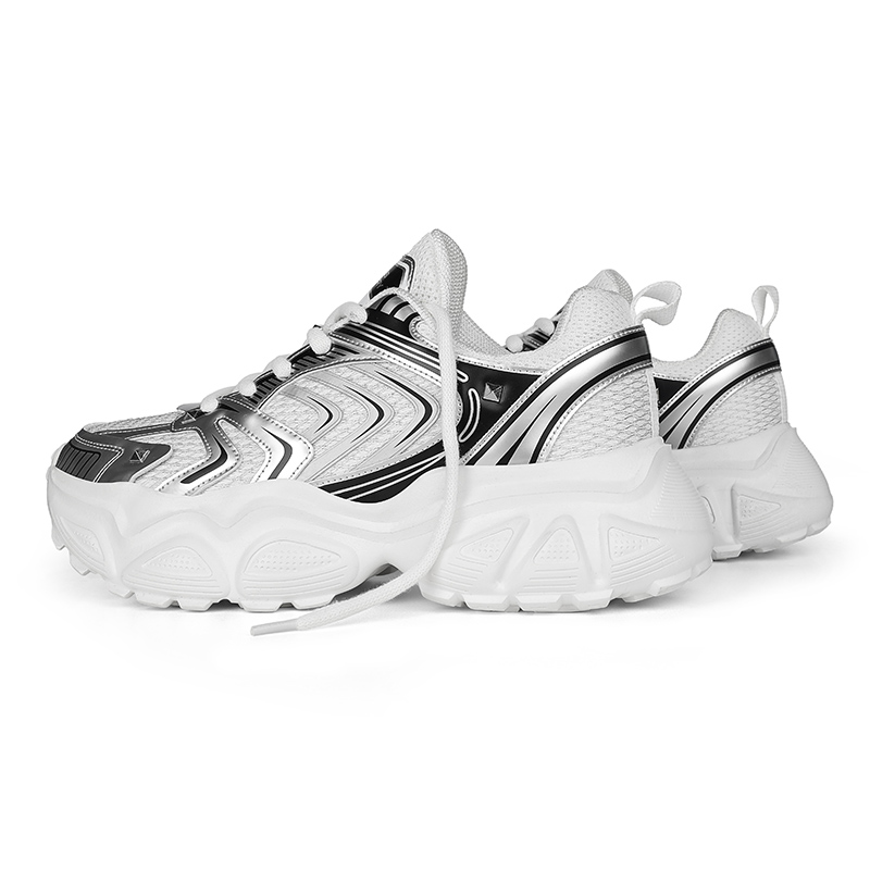 SWISS MILITARY休闲轻便时尚休闲老爹鞋男女同款情侣潮流百搭