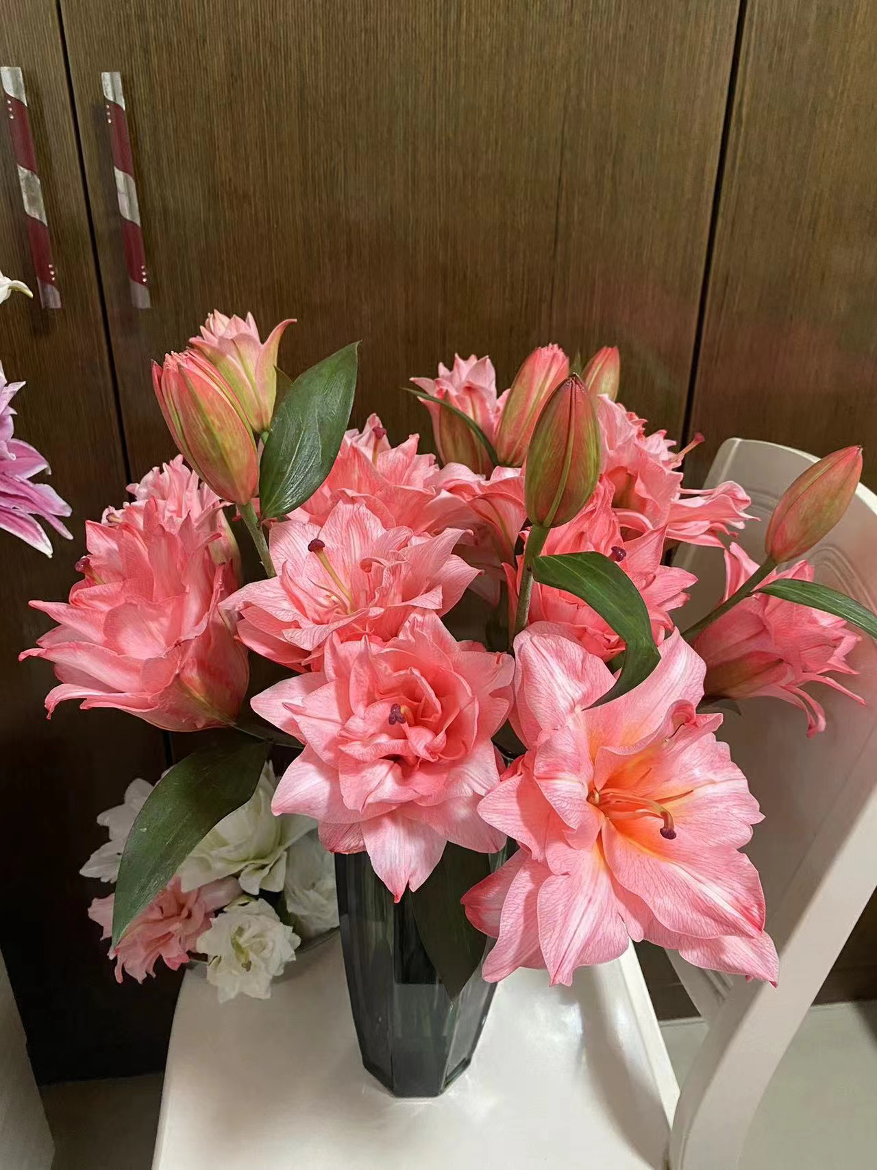 【三文鱼】吸色重瓣百合（根据地区颜色有深浅）