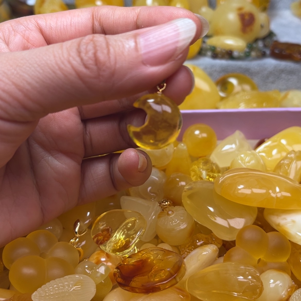 【闪购商品】蜜蜡颈饰未镶嵌蜜蜡
