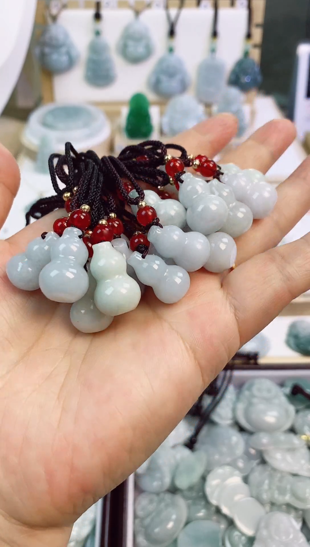 【闪购商品】翡翠颈饰未镶嵌葫芦（多样性发货发其一）