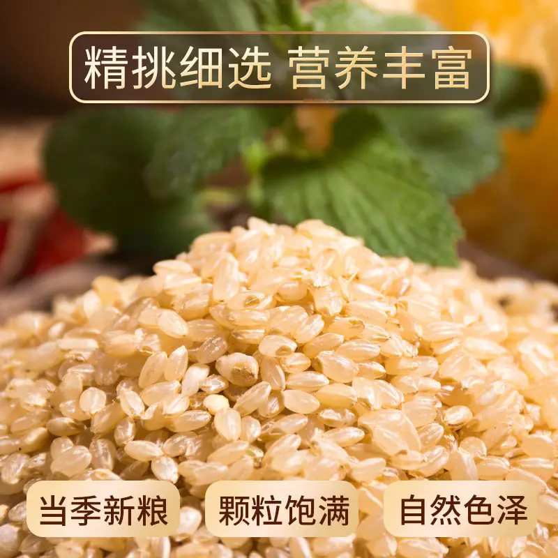 陕北老品种糙米  煮粥 煲汤农家自种 五谷杂粮