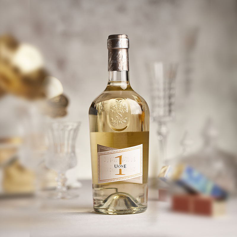 唯意一号X白葡萄酒UONE上阿迪杰灰皮诺干白意大利原瓶进口750ml