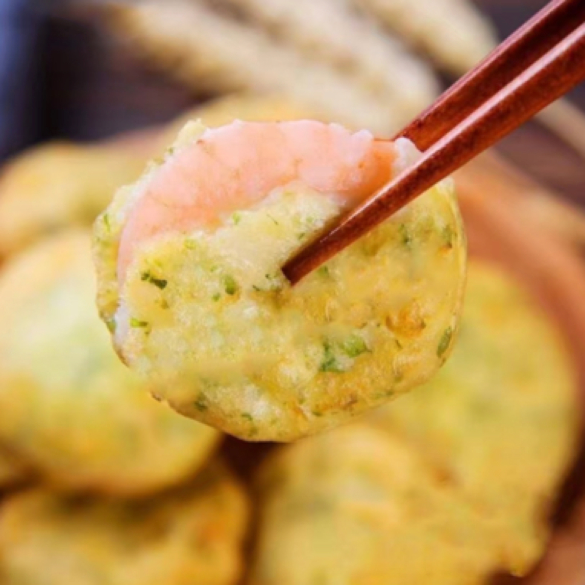 冻品 海苔虾仁饼 250克/包