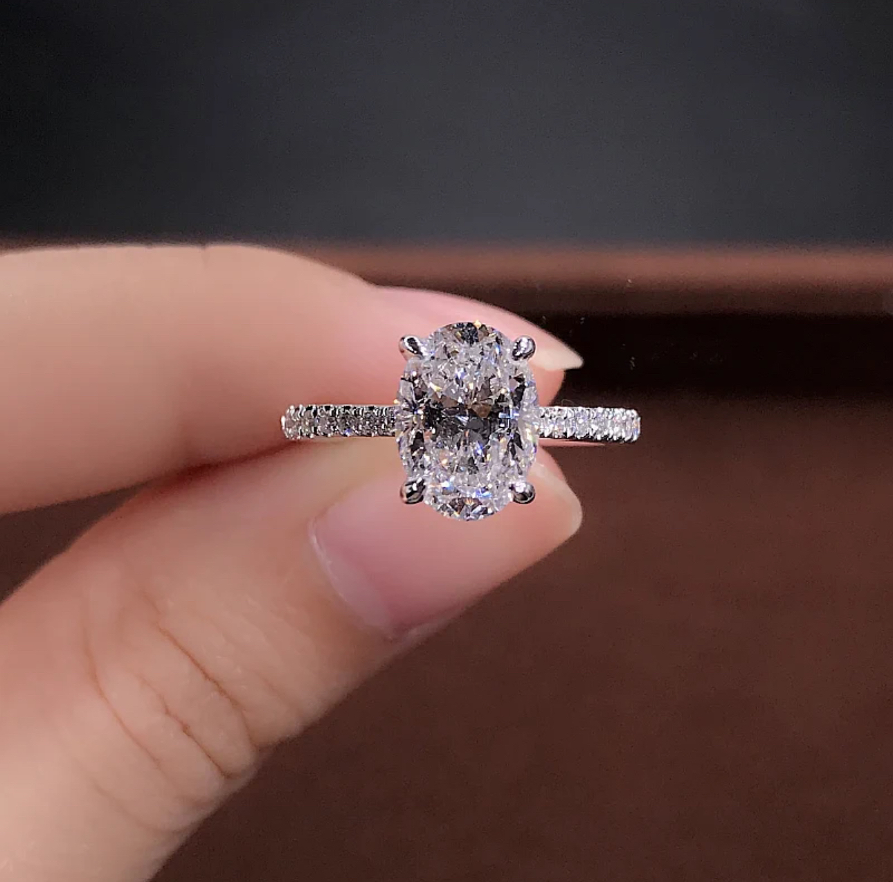   冰雪皇后 大蛋面 戒指 F525