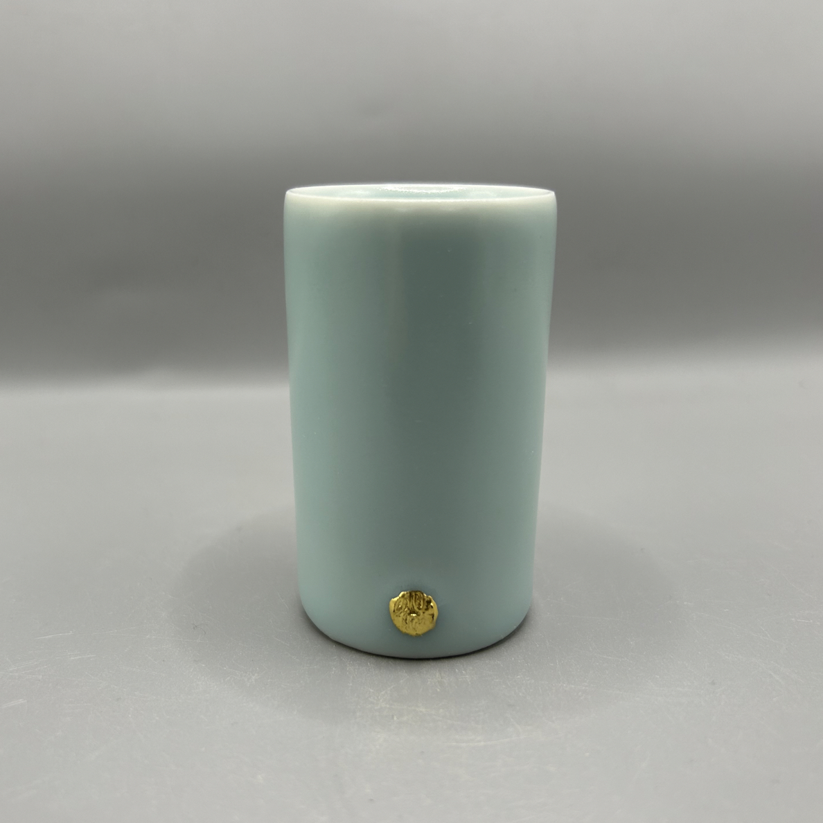 台湾江玗老师天青系列手工闻香杯茶具空泡茶杯聚香杯水杯陶瓷青瓷