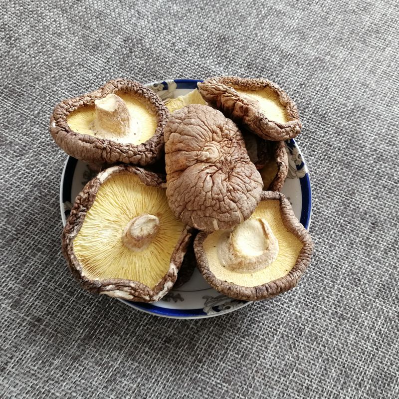 椴木香菇干货100g 珍珠小香菇蘑菇金钱菇野生菌云南特产包邮 香菇