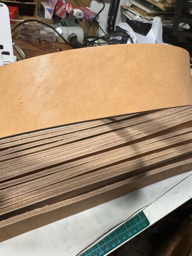 定制链接日本昭南重油栎木7mm皮料男士时尚真皮长款