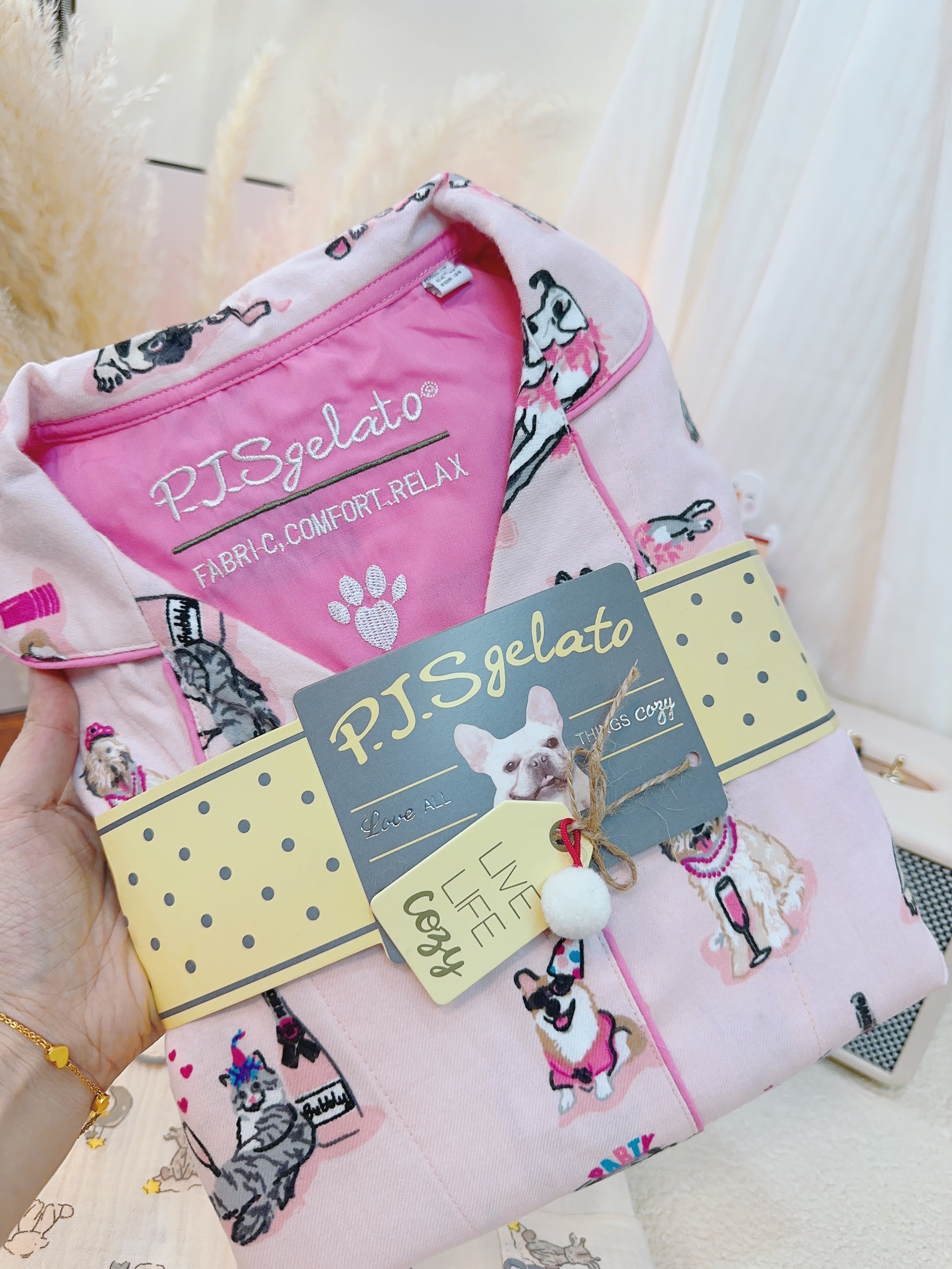 100纯棉 睡衣磨毛工艺长袖长裤秋冬家居服睡衣套装 贴肤不冰凉