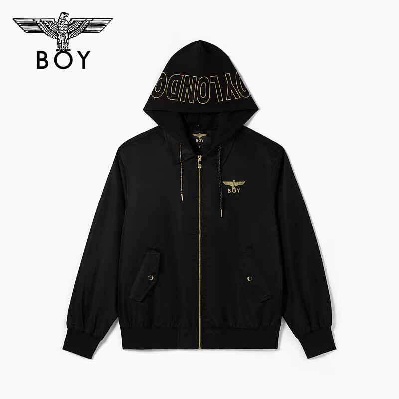 BOY潮牌飞行设计师男士秋冬新品时尚百搭梭织外套N23032
