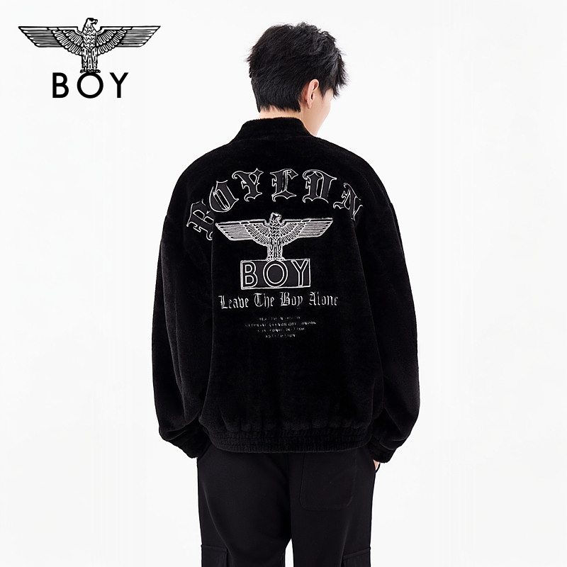 BOY LONDON中性款时尚潮流百搭通勤梭织外套N23061