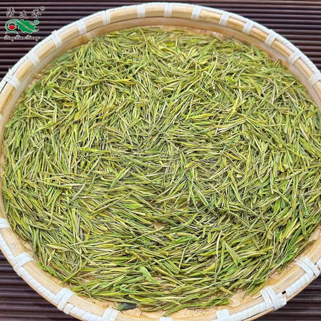 清连香  2025明前绿茶高山凤形奶白茶50g100g（铁盒）/200g(礼盒装)