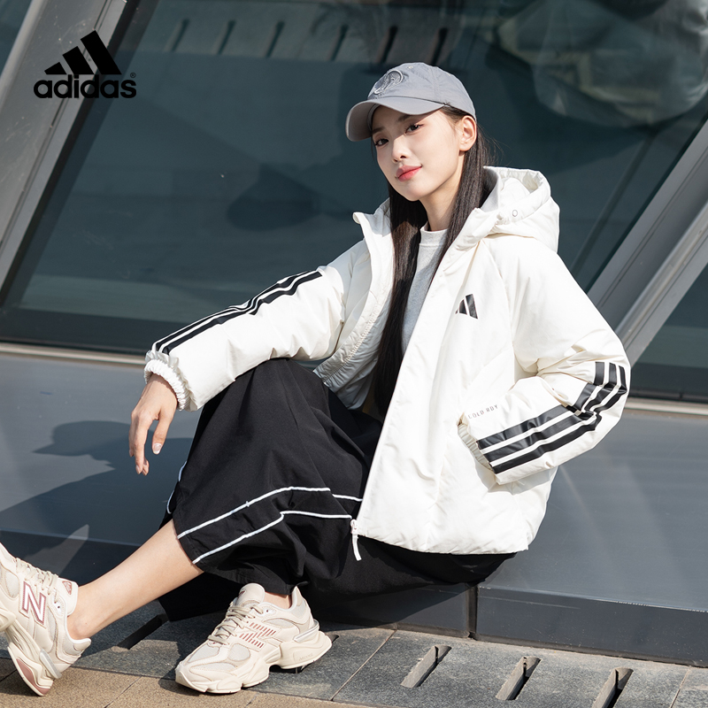 【门店在售】adidas阿迪达斯羽绒服女装短款秋冬季新款运动羽绒外套