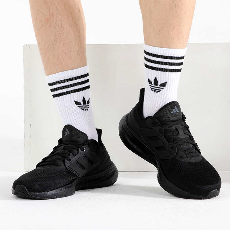 adidas阿迪达斯PUREBOOST 23 WIDE男女鞋夏新款跑步运动鞋IF4840